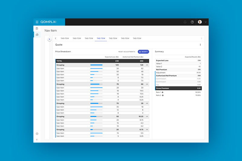 Streamlining Underwriting / QOMPLX