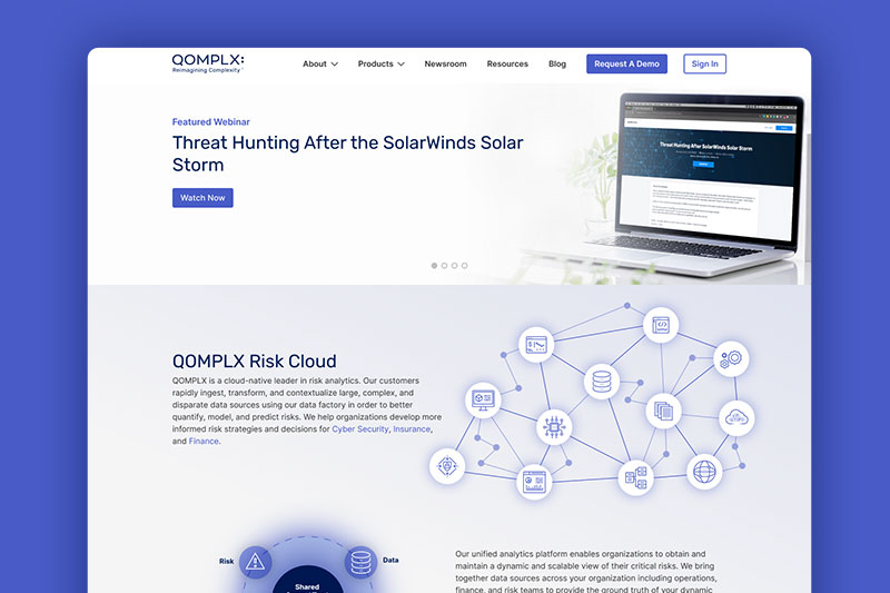 Website Revamp / QOMPLX